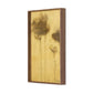 Lutare Diptych by Kelly Rogers - Rustic Walnut Floater