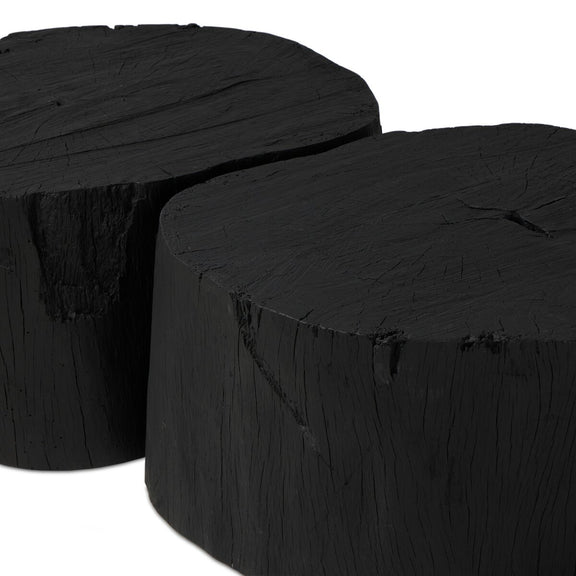 Rhone Nesting Table - Black Resin