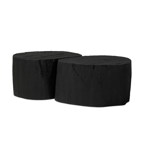 Rhone Nesting Table - Black Resin