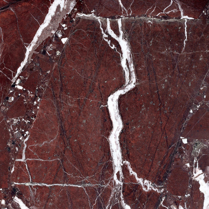Brixby Outdoor Coffee Table - Merlot Marble