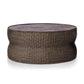 Brixby Outdoor Coffee Table - Merlot Marble