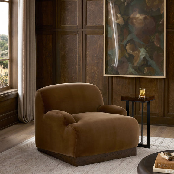 Samos Chair - Surrey Ochre