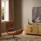 Willow Swivel Chair - Dulane Mahogany