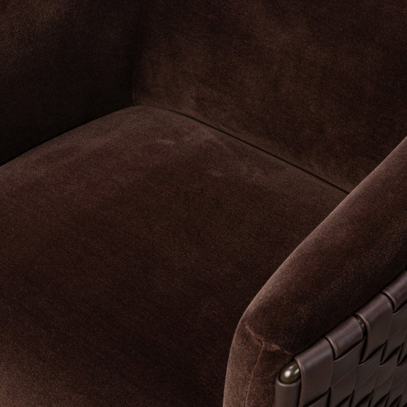 Renatta Chair - Monte Chocolate