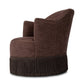 Aurora Fringe Swivel Chair - Laughlin Plum