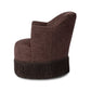 Aurora Fringe Swivel Chair - Laughlin Plum