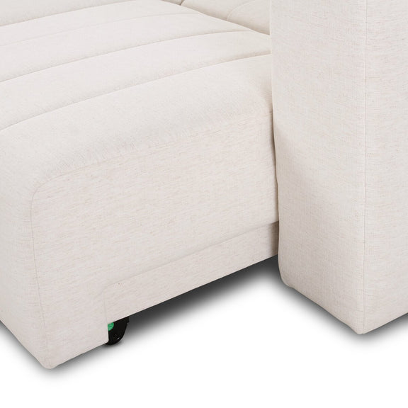 Langham Power Recliner 2-Piece Sectional - Crypton Nomad Snow