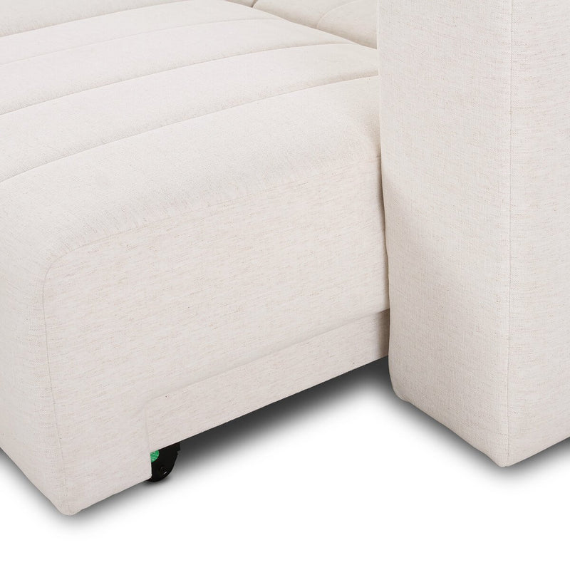 Langham Power Recliner 2-Piece Sectional - Crypton Nomad Snow