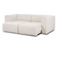 Langham Power Recliner 2-Piece Sectional - Crypton Nomad Snow