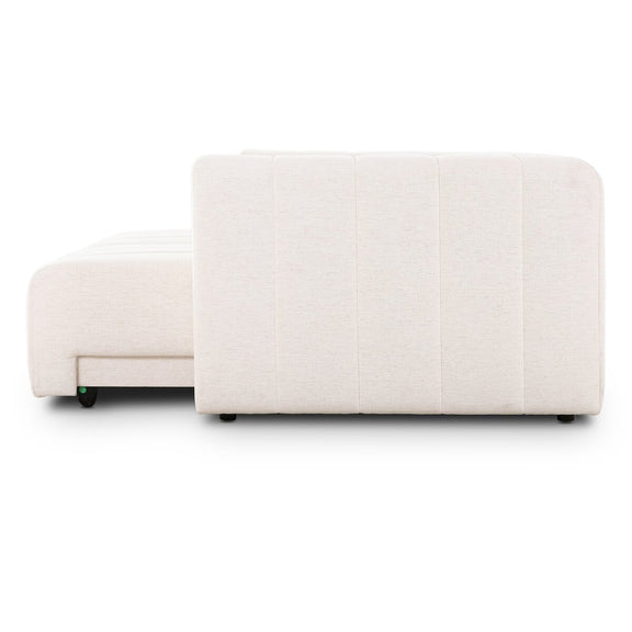 Langham Power Recliner 2-Piece Sectional - Crypton Nomad Snow