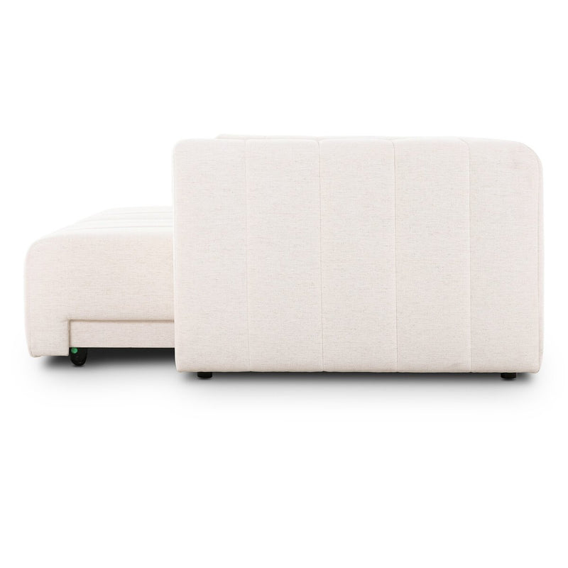 Langham Power Recliner 2-Piece Sectional - Crypton Nomad Snow