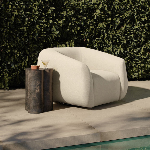 Channing Outdoor Swivel Chair