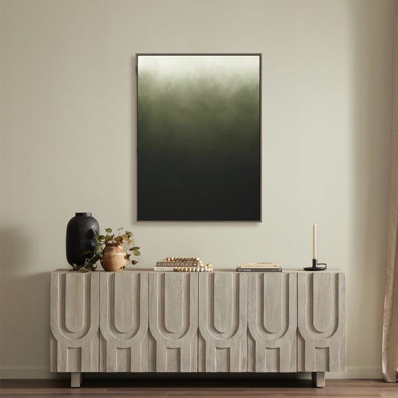 Weald (Green) by Four Hands Art Studio - Rustic Walnut