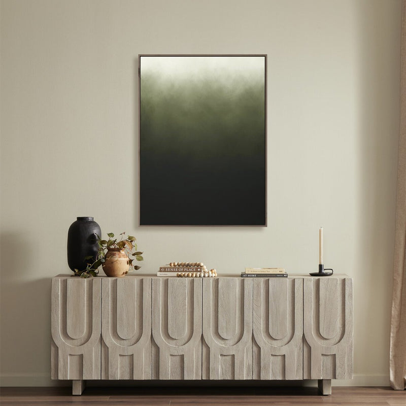 Weald (Green) by Four Hands Art Studio - Rustic Walnut