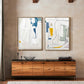 Midst IV Diptych by Coup d'Esprit — Vertical Grain White Oak Floater