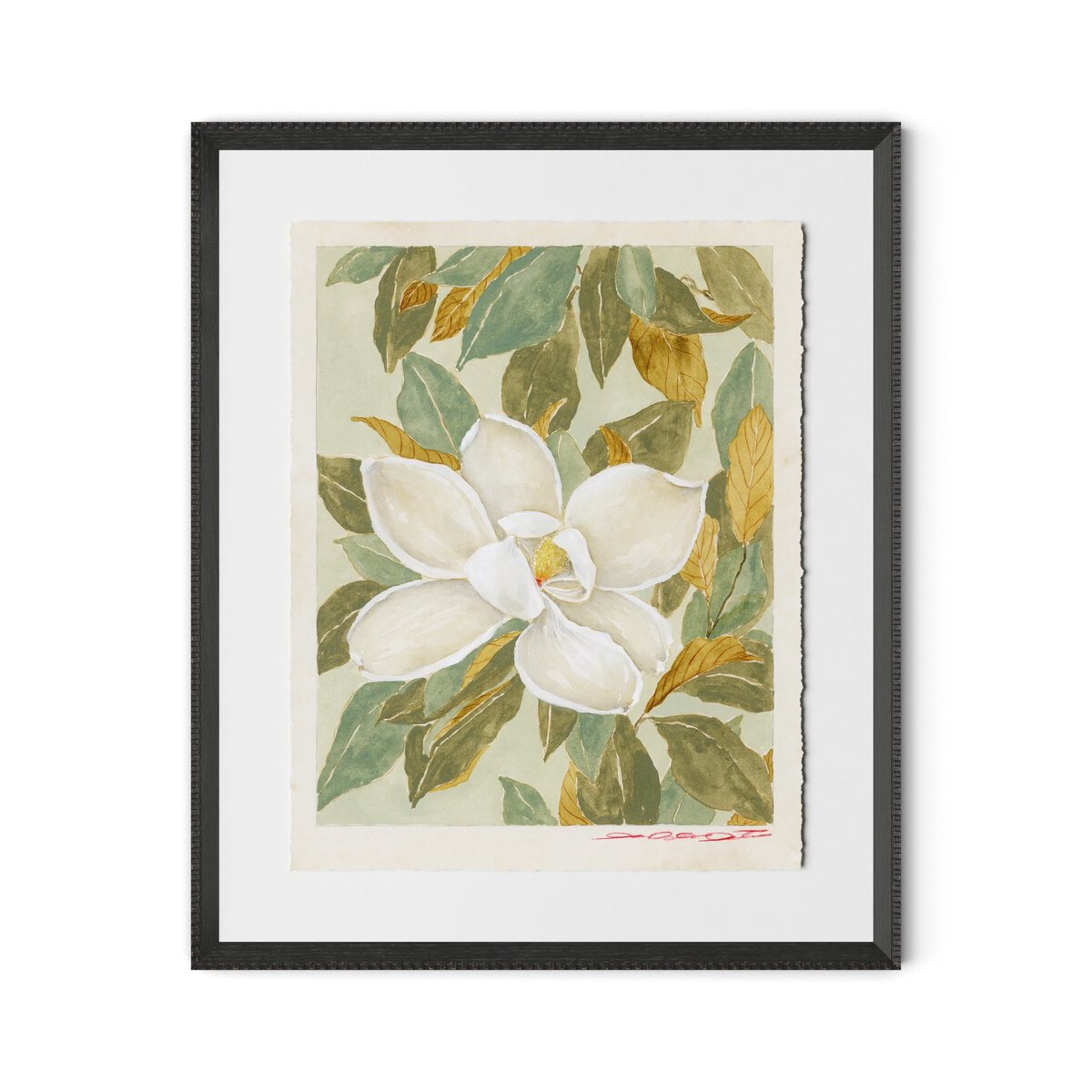 Magnolia I by Laurel-Dawn Latshaw - Brimfield Black