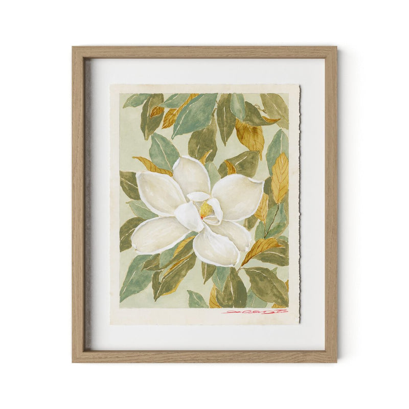 Magnolia I by Laurel-Dawn Latshaw - White Oak