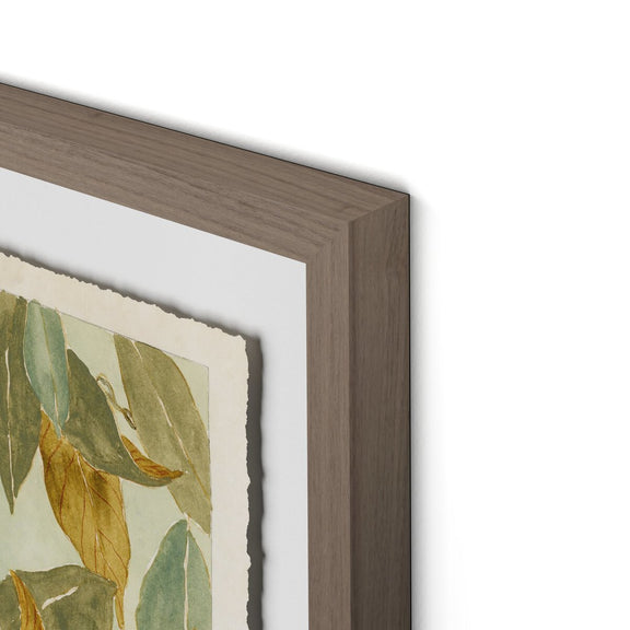 Magnolia I by Laurel-Dawn Latshaw - Rustic Walnut