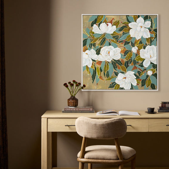 Magnolia V by Laurel-Dawn Latshaw - White Maple