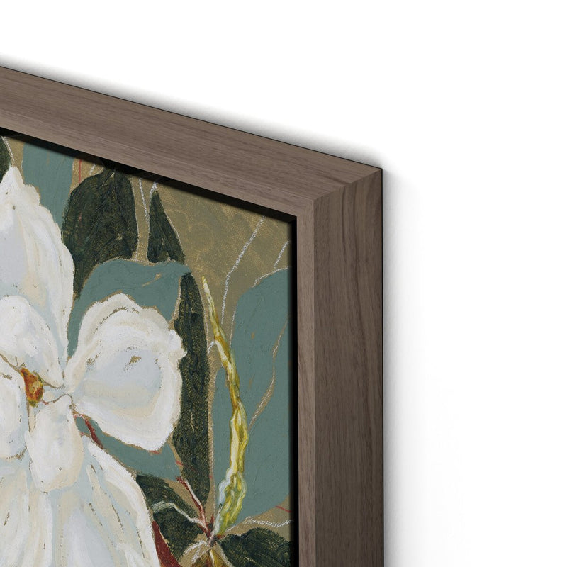 Magnolia V by Laurel-Dawn Latshaw - Rustic Walnut