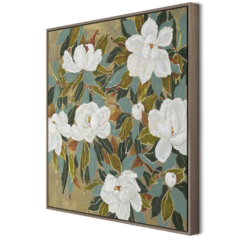 Magnolia V by Laurel-Dawn Latshaw - Rustic Walnut