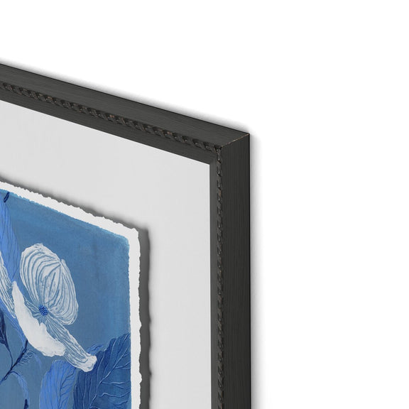 Blue Dogwood by Laurel-Dawn Latshaw - Brimfield Black