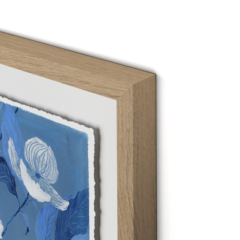 Blue Dogwood by Laurel-Dawn Latshaw - White Oak