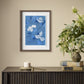 Blue Dogwood by Laurel-Dawn Latshaw - Rustic Walnut