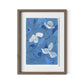 Blue Dogwood by Laurel-Dawn Latshaw - Rustic Walnut