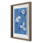 Blue Dogwood by Laurel-Dawn Latshaw - Rustic Walnut