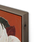 Red Magnolia by Laurel-Dawn Latshaw - Rustic Walnut