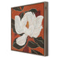 Red Magnolia by Laurel-Dawn Latshaw - Rustic Walnut