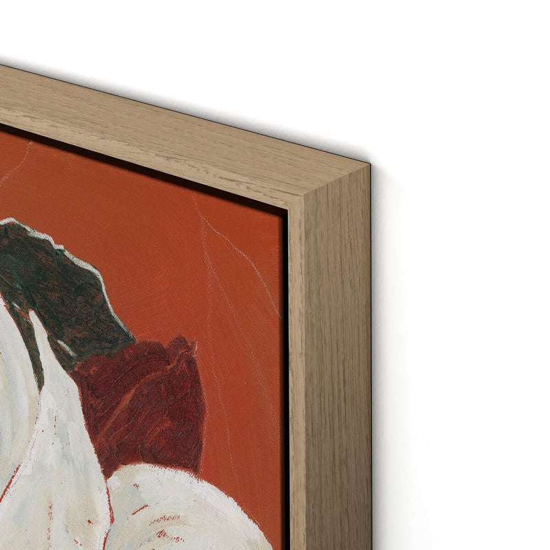 Red Magnolia by Laurel-Dawn Latshaw - White Oak