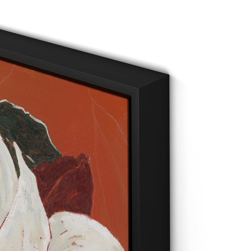 Red Magnolia by Laurel-Dawn Latshaw - Black Maple