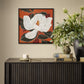 Red Magnolia by Laurel-Dawn Latshaw - Black Maple