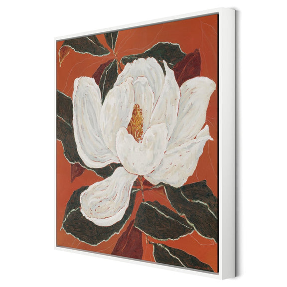 Red Magnolia by Laurel-Dawn Latshaw - White Maple