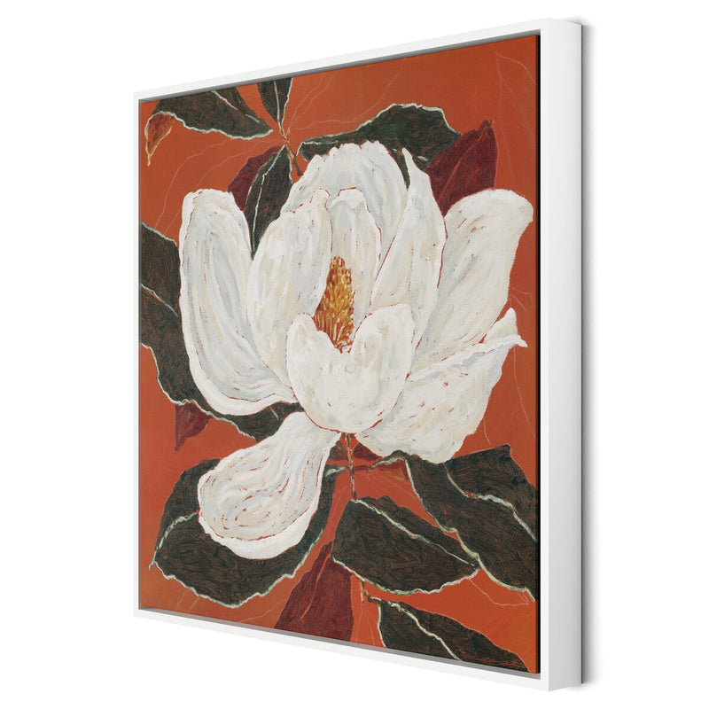 Red Magnolia by Laurel-Dawn Latshaw - White Maple