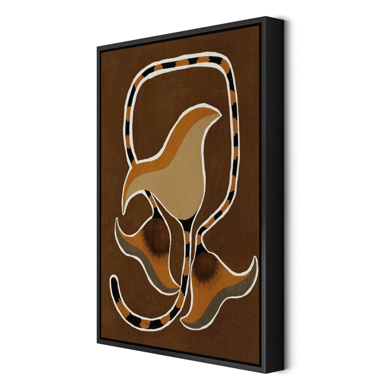 Delicate Bloom 4 by Shatha Al Dafai - Black Maple