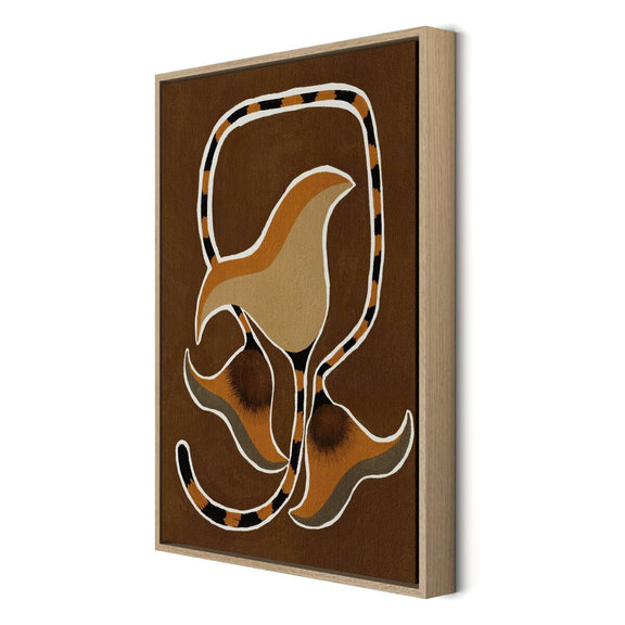 Delicate Bloom 4 by Shatha Al Dafai - White Oak