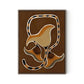 Delicate Bloom 4 by Shatha Al Dafai - Rustic Walnut