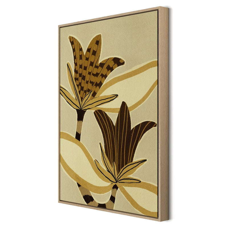 Delicate Bloom 12 by Shatha Al Dafai - White Oak