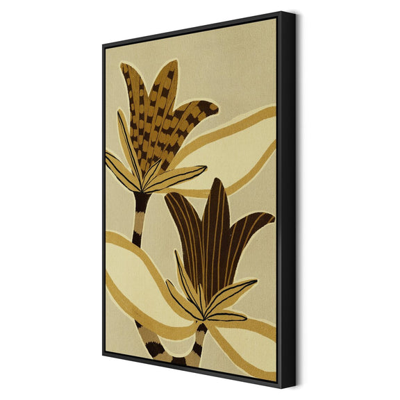 Delicate Bloom 12 by Shatha Al Dafai - Black Maple