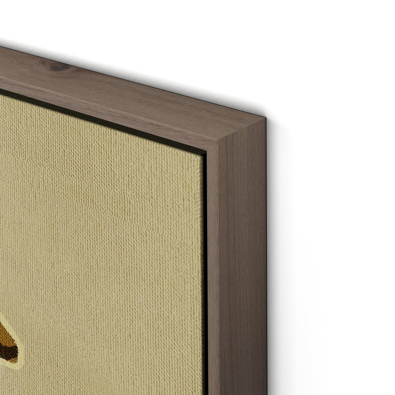 Delicate Bloom 12 by Shatha Al Dafai - Rustic Walnut