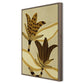 Delicate Bloom 12 by Shatha Al Dafai - Rustic Walnut