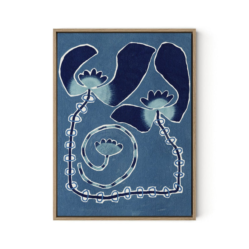 Delicate Bloom 13 by Shatha Al Dafai - White Oak