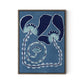 Delicate Bloom 13 by Shatha Al Dafai - Rustic Walnut