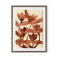 Blended Flowers 2 by Shatha Al Dafai - Rustic Walnut
