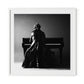 Portrait Of Elton John by Getty Images - White Maple