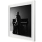 Portrait Of Elton John by Getty Images - White Maple
