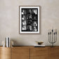 Joni Mitchell Contact Sheet by Getty Images - Rustic Walnut